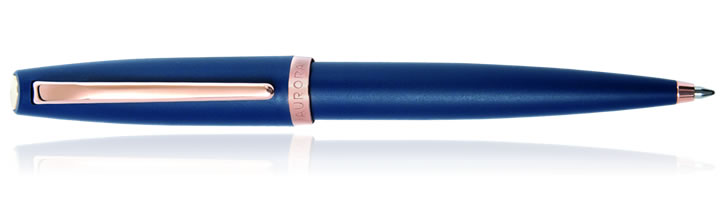 Aurora Style Collection Ballpoint Pens in Blue Matte