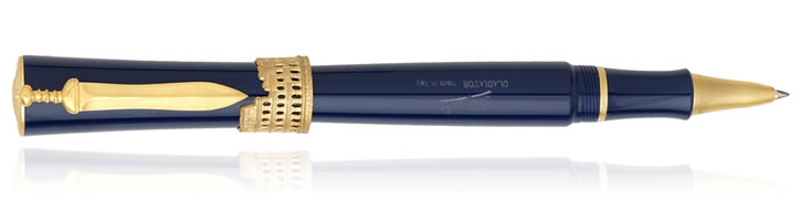 Stipula Gladiator Collection Rollerball Pens in Blue