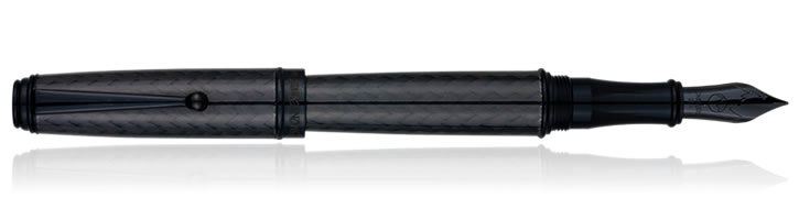 Black Monteverde Invincia Deluxe Series Fountain Pens