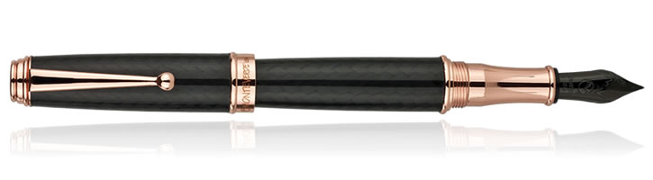 Monteverde Invincia Deluxe Series Fountain Pens in Rose Gold