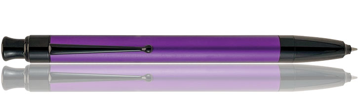 Monteverde Engage One Touch Inkball Rollerball Pens in Electric Purple