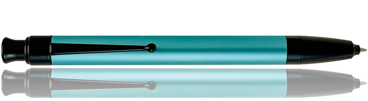 Winter Turquoise Monteverde Engage One Touch Inkball Rollerball Pens