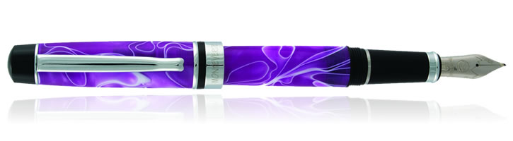 Purple Swirl Monteverde Prima Series Fountain Pens