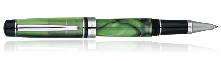 Monteverde Prima Series Rollerball Pens in Green Swirl