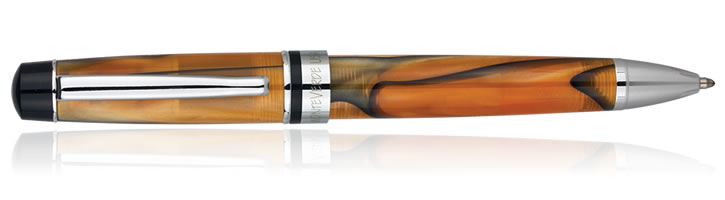 Monteverde Prima Series Ballpoint Pens in Tiger Eye Swirl