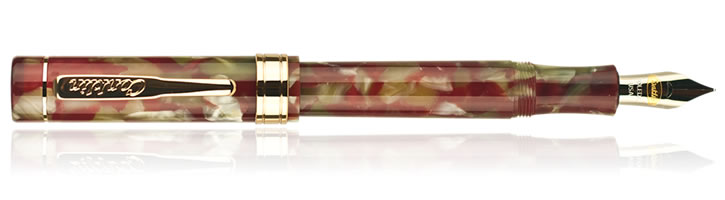 Conklin Endura Series Fountain Pens in Maroon / Taupe