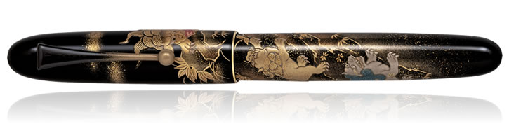Namiki Yukari Royale Collection Fountain Pens in Lioness and Cubs