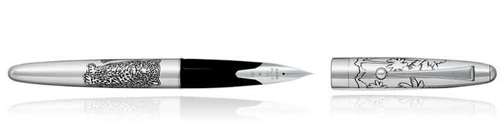 Namiki Sterling Silver Collection Fountain Pens in Jaguar