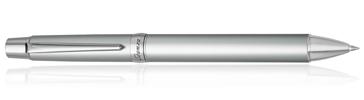 Pilot Stanza Collection Ballpoint Pens in Diamond Silver Metal