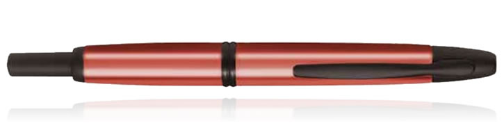 Pilot Vanishing Point Collection Fountain Pens in Copper Red