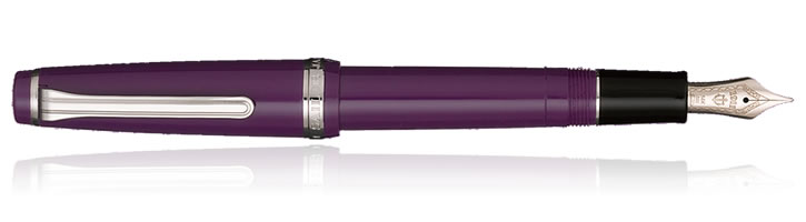 Sailor Professional Gear Slim Series Fountain Pens in Blueberry