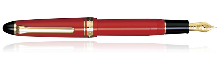 Sailor 1911 Standard Fountain Pens in Red
