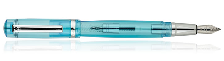 Monteverde Artista Crystal Series Fountain Pens in Turquoise