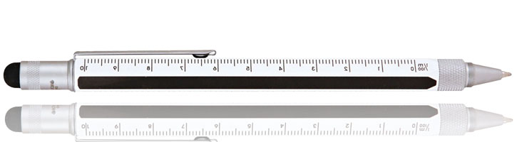 Monteverde One Touch Stylus Tool Ballpoint Pens in White & Black