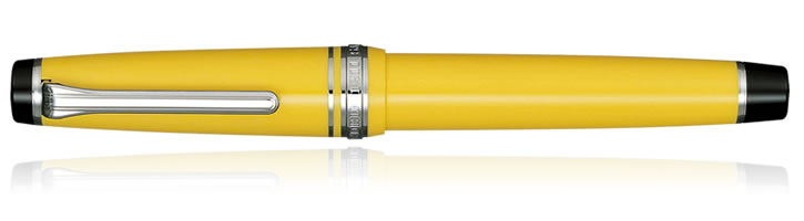 Sailor Professional Gear Color Series Fountain Pens in Yellow