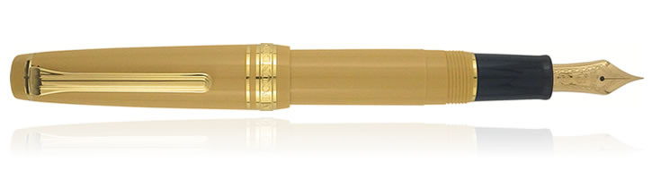 Sailor Professional Gear Slim Mini Series Fountain Pens in Mustard Yellow