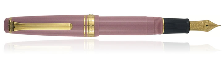 Sailor Professional Gear Slim Mini Series Fountain Pens in Rose Taupe