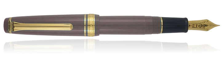 Sailor Professional Gear Slim Mini Series Fountain Pens in Taupe