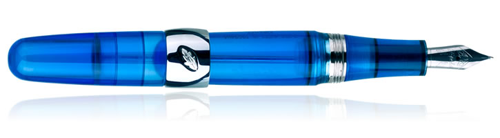 Stipula Passaporto Series Fountain Pen in Transparent Blue