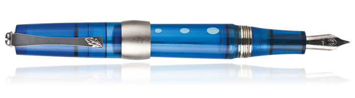 Stipula Bon Voyage Series Fountain Pens in Clear Blue