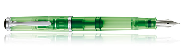 Pelikan Duo 205 Shiny Green Highlighter Fountain Pen