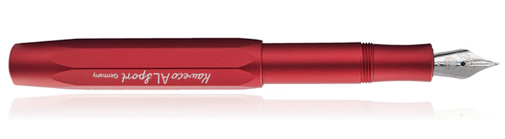 Red Kaweco AL Sport Fountain Pens