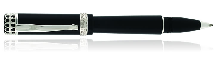 Romeo & Juliet Rollerball Pen on Jet Black