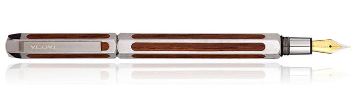 Taccia Timeless Fountain Pens in Gun Metal