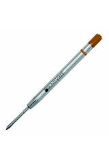 Monteverde Capless Gel Ink to fit Parker(2pk) Ballpoint Pen Refills in Brown
