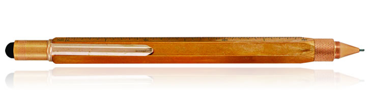 Monteverde One Touch Stylus Tool Mechanical Pencils in Copper