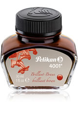 Brilliant Brown Pelikan 4001 Bottled Ink(30ml) Fountain Pen Ink