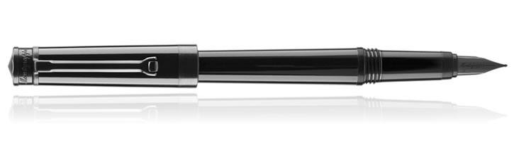Montegrappa Parola Fountain Pens in Stealth Black