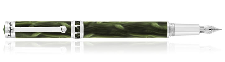 Montegrappa Espressione Fountain Pens in Green