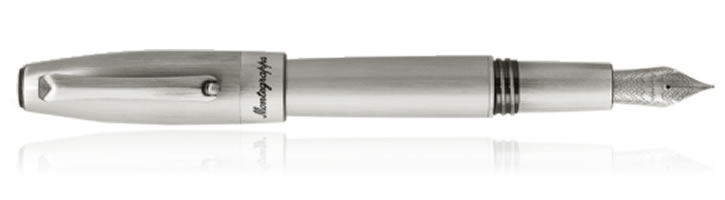 Silver Montegrappa Fortuna Fountain Pens