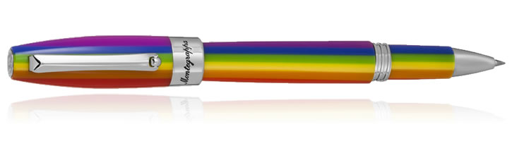 Montegrappa Fortuna Rollerball Pens in Rainbow