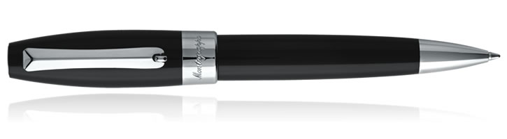 Montegrappa Fortuna Ballpoint Pens in Palladium Trim