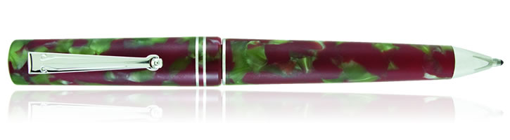 Delta Matte Journal Ballpoint Pens in Matte Red