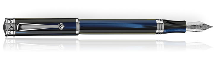 Montegrappa Ducale Fountain Pens in Murano Mare