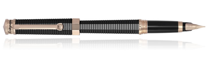 Montegrappa NeroUno Fountain Pens in Linea Red Gold