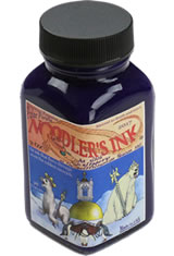 Bulletproof Polar Purple(Eternal, Freeze Res.,Lub) Noodlers Bottled(3oz) Fountain Pen Ink