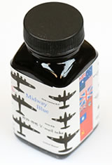 Midway Blue Noodlers Bottled(3oz) Fountain Pen Ink