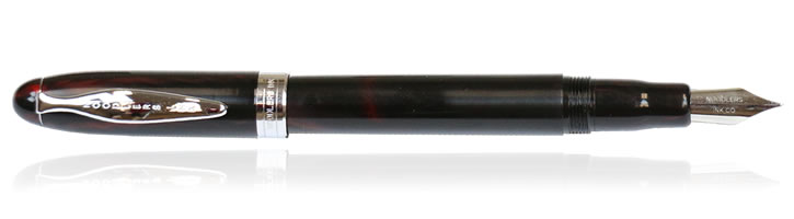 Noodlers Ahab Fountain Pens in Cardinal Darkness