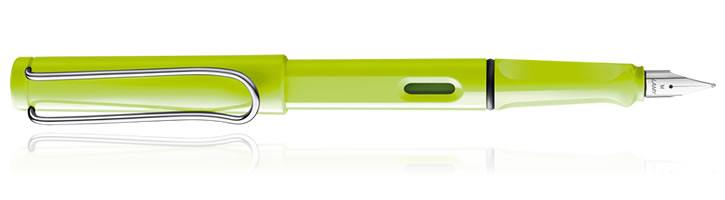Lamy Neon Lime Safari Fountain Pen