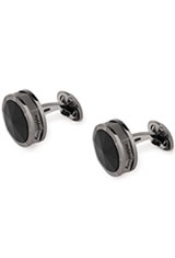 Montegrappa NeroUno in Gun Metal Onyx Inlay