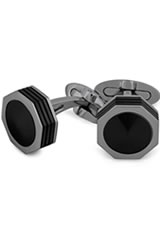 Montegrappa NeroUno Linea in Gun Metal PVD Onyx Inlay