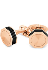 Montegrappa NeroUno Linea in Rose Gold PVD Metal Inlay