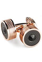 Montegrappa Classic Filigree in IP Rose IP Black Top