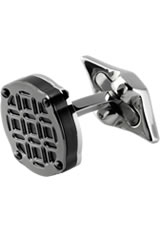 Montegrappa Stainless Steel Filigree in Round Gun Metal