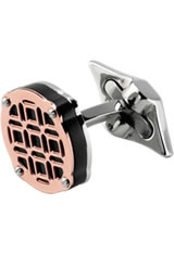 Montegrappa Stainless Steel Filigree in Round Rose Gold