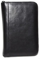Black Aston Leather Collector's 10 Pen Carrying Cases